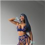 Прозора білизна синього кольору 153621111 Ghazel фото - Luxbikini