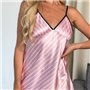 Рожева шовкова сорочка для сну 844611111 Ghazel фото - Luxbikini