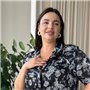 Шовкова чорно-біла сорочка для дому PLUS SIZE 102411111 Ghazel фото - Luxbikini