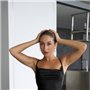 Грайлива чорна сукня на шнурівці 144481111 Ghazel фото - Luxbikini