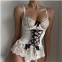 Білий еротичний пеньюар спокуслива білизна 123461111 Ghazel фото - Luxbikini