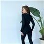 Комфортна, мʼяка та приємна до тіла чорна термобілизна 859411111 Ghazel фото - Luxbikini