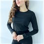 Комфортна, мʼяка та приємна до тіла чорна термобілизна 859411111 Ghazel фото - Luxbikini
