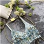 Топ з вишивкою Блакитний 753111111 Ghazel фото - Luxbikini