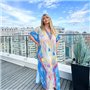 Розкішна максі сукня- туніка PLUS SIZE для відпочинку 874311111 Ghazel фото - Luxbikini