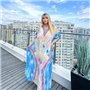 Розкішна максі сукня- туніка PLUS SIZE для відпочинку 874311111 Ghazel фото - Luxbikini