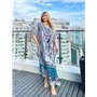 Розкішна максі сукня- туніка PLUS SIZE для відпочинку 874611111 Ghazel фото - Luxbikini