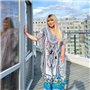 Розкішна максі сукня- туніка PLUS SIZE для відпочинку 874611111 Ghazel фото - Luxbikini