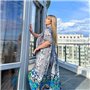 Розкішна максі сукня- туніка PLUS SIZE для відпочинку 874611111 Ghazel фото - Luxbikini
