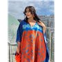Розкішна шовкова довга сукня-туніка PLUS SIZE 918911111 Ghazel фото - Luxbikini