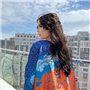 Розкішна шовкова довга сукня-туніка PLUS SIZE 918911111 Ghazel фото - Luxbikini