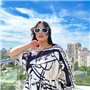 Розкішна шовкова довга сукня-туніка PLUS SIZE 157201111 Ghazel фото - Luxbikini
