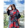 Розкішна шовкова довга туніка PLUS SIZE 919111111 Ghazel фото - Luxbikini