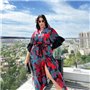 Розкішна шовкова довга туніка PLUS SIZE 919111111 Ghazel фото - Luxbikini