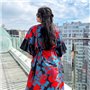 Розкішна шовкова довга туніка PLUS SIZE 919111111 Ghazel фото - Luxbikini