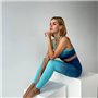 Неймовірно стильний та комфортний синій фітнес костюм 861011111 Ghazel фото - Luxbikini