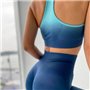 Неймовірно стильний та комфортний синій фітнес костюм 861011111 Ghazel фото - Luxbikini