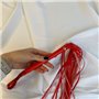 Флогер червоний шкіряний 669211111 Ghazel фото - Luxbikini