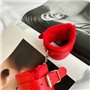 Хутряні браслети червоні для рольових ігор 611611111 Ghazel фото - Luxbikini
