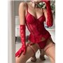 Спокуслива білизна з неймовірним мереживом та трусиками 160721111 Ghazel фото - Luxbikini