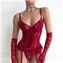Спокуслива білизна з неймовірним мереживом та трусиками 160721111 Ghazel фото - Luxbikini