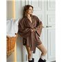 Жіночий костюм "Geneva" тканина льон Коричневий 5260 QC фото - Luxbikini