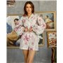 Жіночий костюм "Milano" тканина льон Рожевий 5246 QC фото - Luxbikini