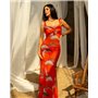 Сукня "Alessia" тканина сітка Червоний 5216 QC фото - Luxbikini