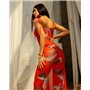Сукня "Alessia" тканина сітка Червоний 5216 QC фото - Luxbikini