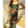 Сукня "Alessia" тканина сітка Зелений 5214 QC фото - Luxbikini