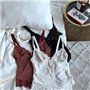 Чорний мереживний боді з утяжкою 153141111 Ghazel фото - Luxbikini