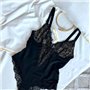 Чорний мереживний боді з утяжкою 153141111 Ghazel фото - Luxbikini