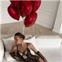 Комплект чорної еротичної білизни 121061111 Ghazel фото - Luxbikini
