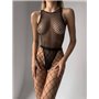 Жіночий боді бодістокінг сітка чорний 106111111 Ghazel фото - Luxbikini
