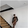 Сітчастий чорний бодістокінг з леопардовим принтом 114171111 Ghazel фото - Luxbikini