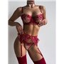 Жіноча білизна червоний DO3754/1 154131111 Ghazel фото - Luxbikini