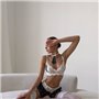 Еротичний костюм у зелену клітинку 132781111 Ghazel фото - Luxbikini