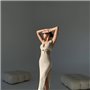 Пляжна сукня з відкритою спинкою та декоративним кільцем 128391111 Ghazel фото - Luxbikini
