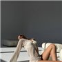 Бежева пляжна туніка з тонкої в"язки 130091111 Ghazel фото - Luxbikini