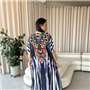 Розкішна легка максі сукня-туніка PLUS SIZE для відпочинку 101051111 Ghazel фото - Luxbikini