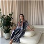 Розкішна легка максі сукня-туніка PLUS SIZE для відпочинку 101051111 Ghazel фото - Luxbikini