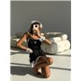 Сукня покоївки з мереживом 827/65-S Domino фото - Luxbikini