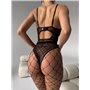 Шкіряне еротичне боді з акцентами 218/57-S Domino фото - Luxbikini