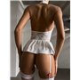 Еротичний мереживний боді медсестри 478/112-onesize Domino фото - Luxbikini