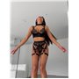 Комплект білизни з поясом, чокером та гартерами 561/42-S Domino фото - Luxbikini