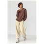 Однотонний базовий лонг oversize - коричневий цвет, ONE SIZE (є розміри) 71877  фото - Luxbikini