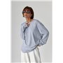 Однотонний базовий лонг oversize - коричневий цвет, ONE SIZE (є розміри) 71877  фото - Luxbikini