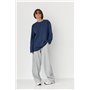 Однотонний базовий лонг oversize - коричневий цвет, ONE SIZE (є розміри) 71877  фото - Luxbikini
