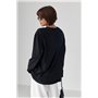 Однотонний базовий лонг oversize - коричневий цвет, ONE SIZE (є розміри) 71877  фото - Luxbikini
