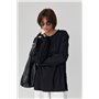 Однотонний базовий лонг oversize - коричневий цвет, ONE SIZE (є розміри) 71877  фото - Luxbikini